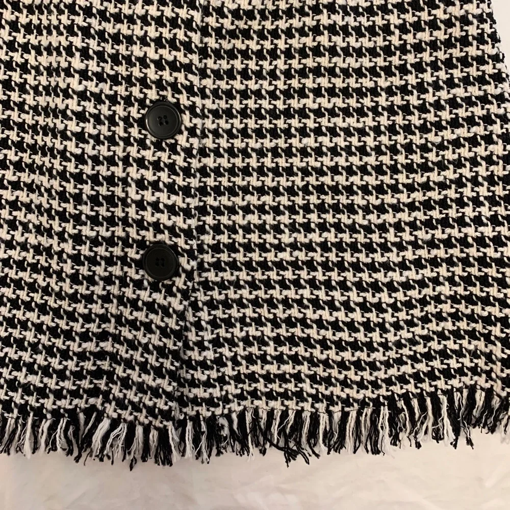 NWOT Zara Houndstooth Knit Dress Size XS - Picture 3 of 5
